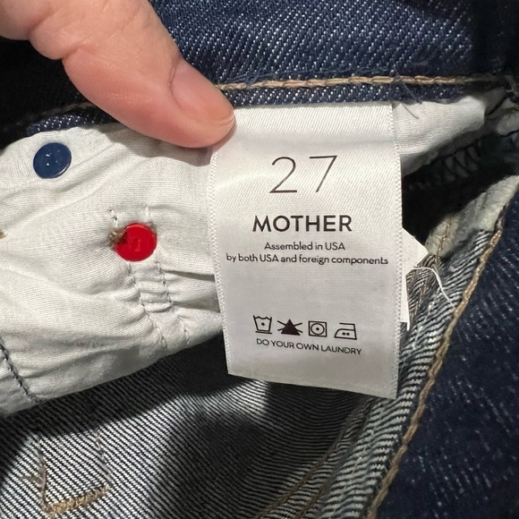 MOTHER | Snacks! Twizzy Ankle Jeans in Cold Brew - Size 27 - NWT - Picture 9 of 12
